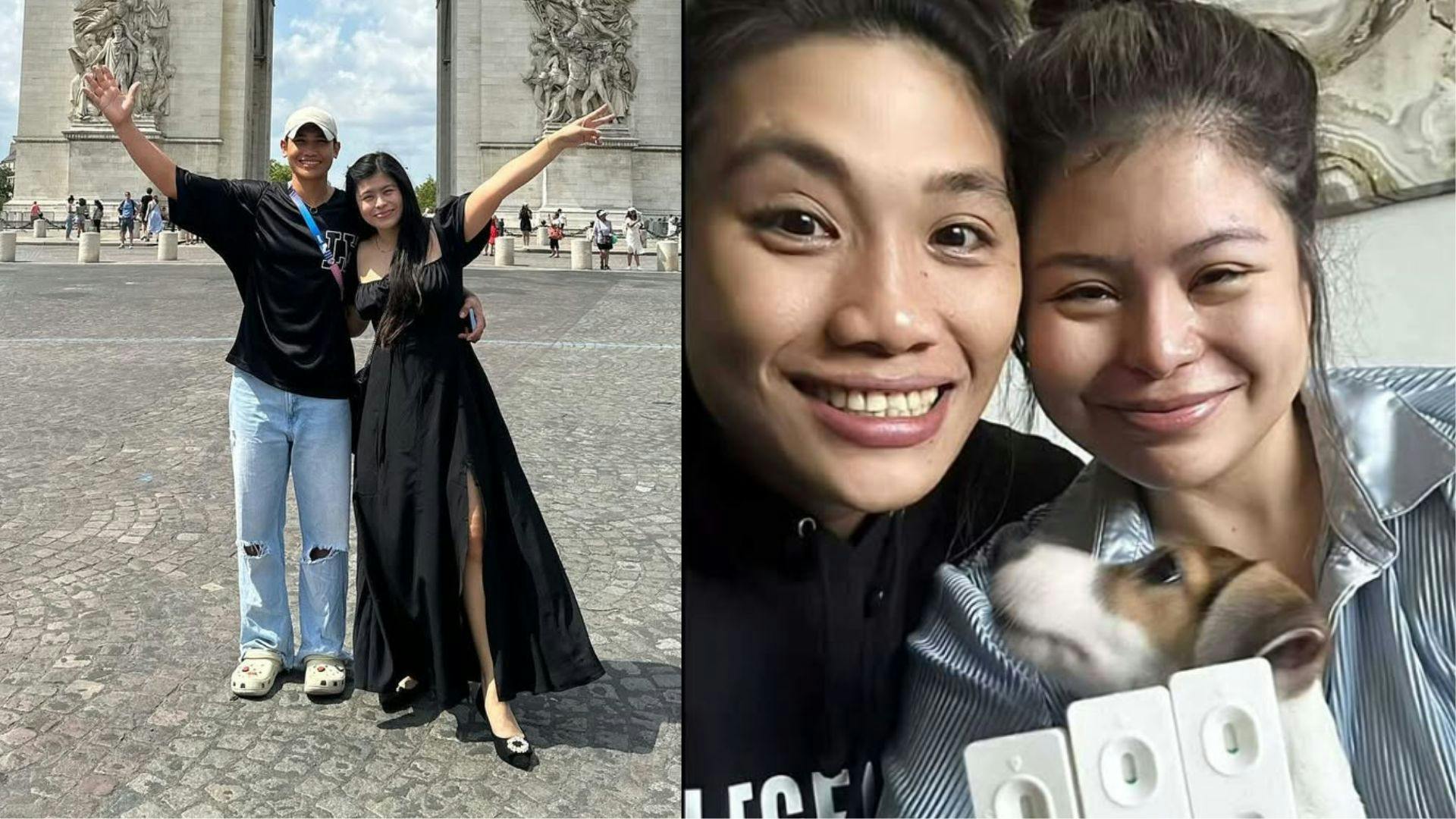 Olympian Hergie Bacyadan, wife Lady Denily share pregnancy news on wedding anniversary